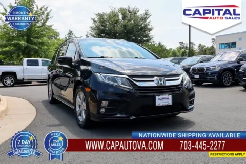Black 2018 Honda Odyssey EX for sale in Chantilly, VA