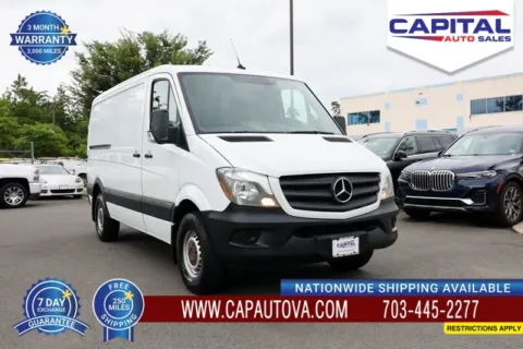 White 2018 Mercedes-Benz Sprinter 2500 Cargo 144 WB for sale in Chantilly, VA