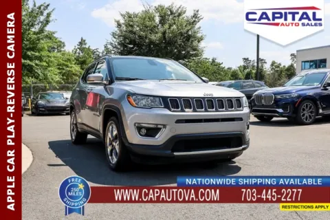 Silver 2020 Jeep Compass Limited for sale in Chantilly, VA