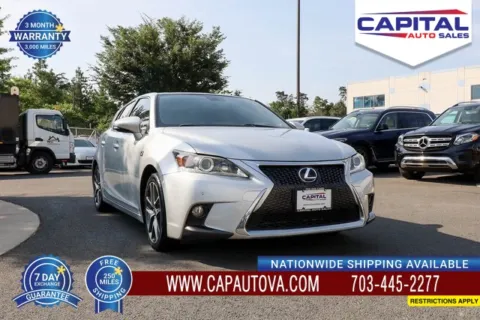Silver 2016 Lexus CT 200h for sale in Chantilly, VA