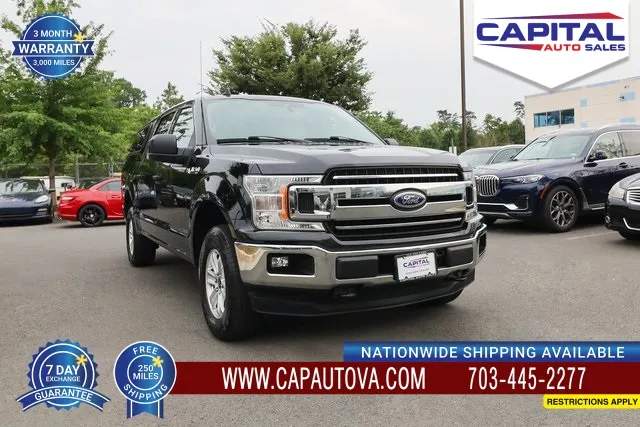 Black 2019 Ford F-150 XLT for sale in Chantilly, VA