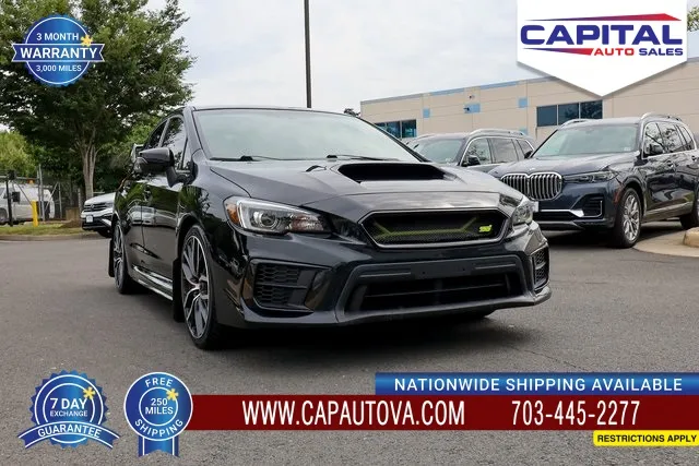 Black 2021 Subaru WRX STi Limited for sale in Chantilly, VA