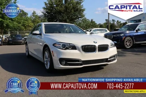 White 2016 BMW 5 Series 528i xDrive for sale in Chantilly, VA