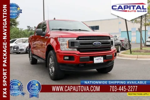 Red 2020 Ford F-150 XLT for sale in Chantilly, VA