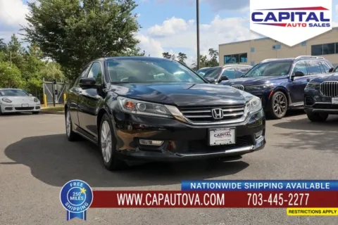 Black 2013 Honda Accord EX-L for sale in Chantilly, VA
