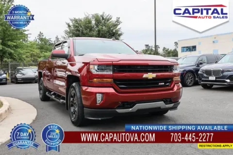 Red 2018 Chevrolet Silverado 1500 LT for sale in Chantilly, VA