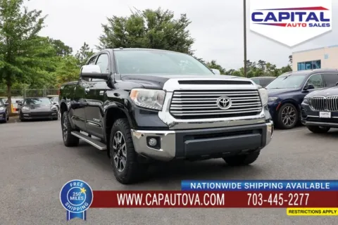 Black 2015 Toyota Tundra Limited for sale in Chantilly, VA
