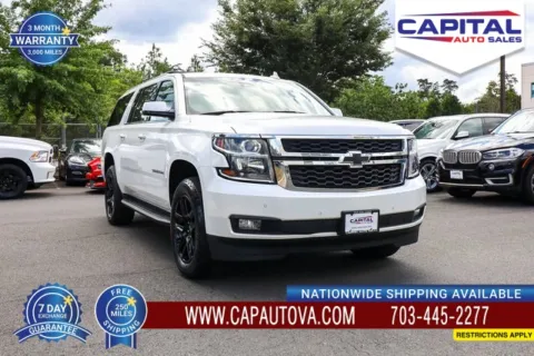 White 2017 Chevrolet Suburban LT for sale in Chantilly, VA