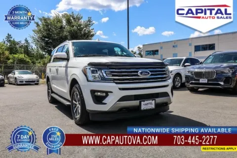 White 2019 Ford Expedition XLT for sale in Chantilly, VA