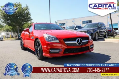 Red 2016 Mercedes-Benz SLK 350 for sale in Chantilly, VA