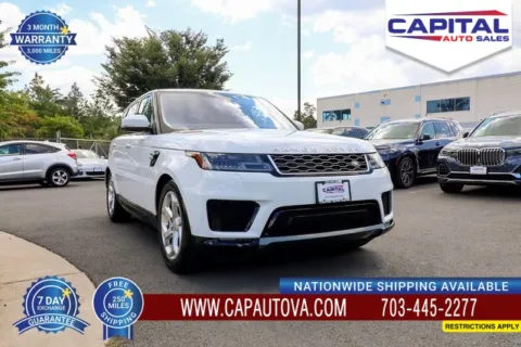 White 2019 Land Rover Range Rover Sport HSE for sale in Chantilly, VA