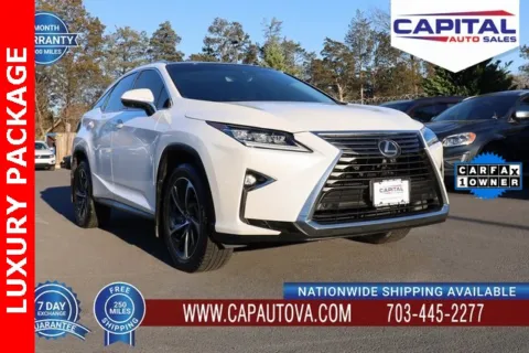White 2018 Lexus RX 350 for sale in Chantilly, VA