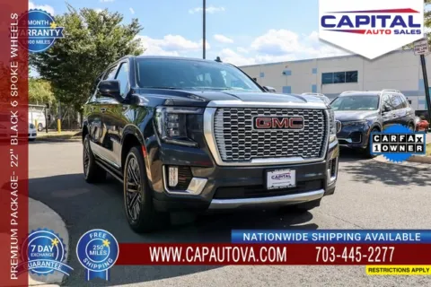 Green 2021 GMC Yukon Denali for sale in Chantilly, VA