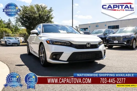 White 2022 Honda Civic Touring for sale in Chantilly, VA