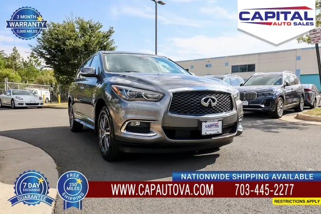 Gray 2019 INFINITI QX60 PURE for sale in Chantilly, VA