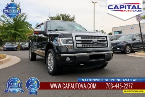 Black 2014 Ford F-150 Platinum for sale in Chantilly, VA