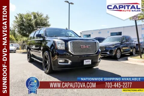 Black 2017 GMC Yukon XL Denali for sale in Chantilly, VA