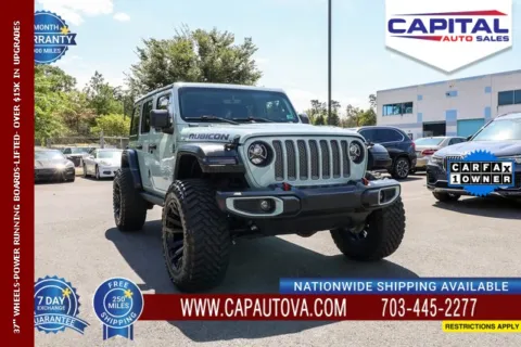 Gray 2023 Jeep Wrangler Rubicon for sale in Chantilly, VA