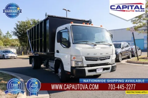 White 2017 Mitsubishi DUMP TRUCK FEC72S for sale in Chantilly, VA