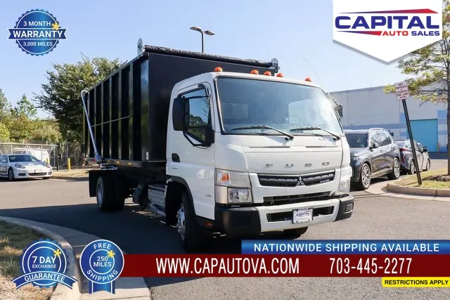 White 2017 Mitsubishi DUMP TRUCK FEC72S for sale in Chantilly, VA