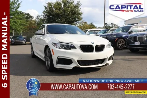 White 2015 BMW 2 Series M235i for sale in Chantilly, VA