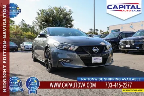 Gray 2018 Nissan Maxima SR for sale in Chantilly, VA