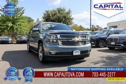 Gray 2016 Chevrolet Suburban LTZ for sale in Chantilly, VA
