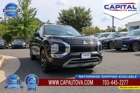 Black 2022 Mitsubishi Outlander SEL for sale in Chantilly, VA