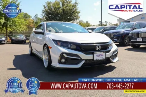 White 2021 Honda Civic Sport for sale in Chantilly, VA