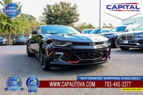 Black 2018 Chevrolet Camaro SS for sale in Chantilly, VA