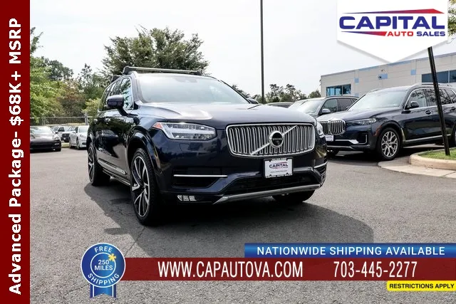 Blue 2019 Volvo XC90 T6 Inscription for sale in Chantilly, VA