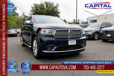 Blue 2017 Dodge Durango Citadel for sale in Chantilly, VA