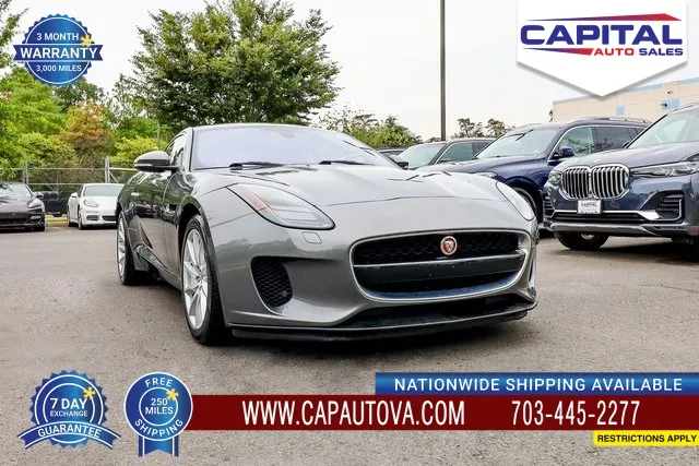 Gray 2018 Jaguar F-TYPE for sale in Chantilly, VA