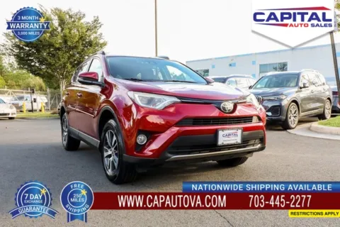 Red 2018 Toyota RAV4 XLE for sale in Chantilly, VA