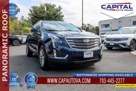 Blue 2017 Cadillac XT5 Luxury for sale in Chantilly, VA