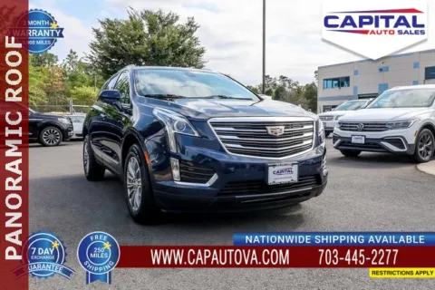 Blue 2017 Cadillac XT5 Luxury for sale in Chantilly, VA