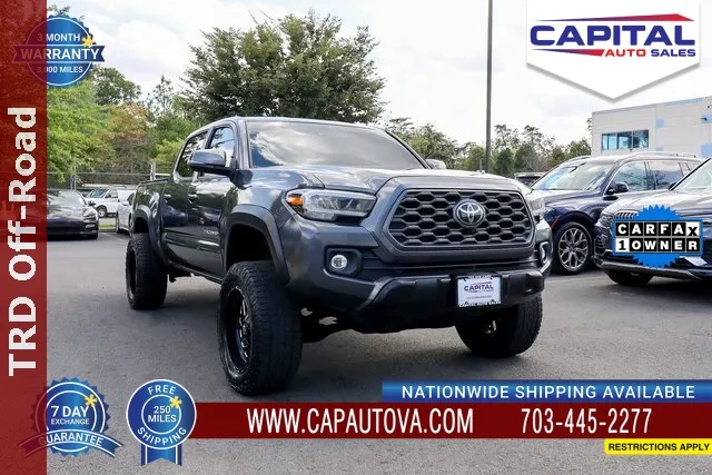 Gray 2021 Toyota Tacoma TRD Off-Road for sale in Chantilly, VA