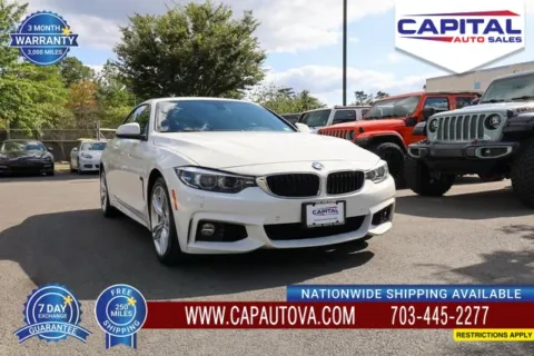 White 2018 BMW 4 Series 440i xDrive for sale in Chantilly, VA