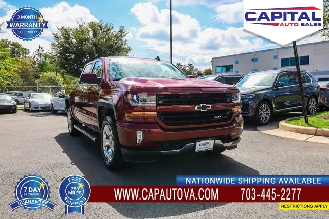 Red 2017 Chevrolet Silverado 1500 LT for sale in Chantilly, VA