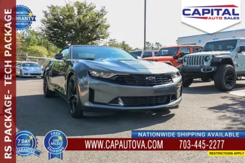 Gray 2023 Chevrolet Camaro LT1 for sale in Chantilly, VA