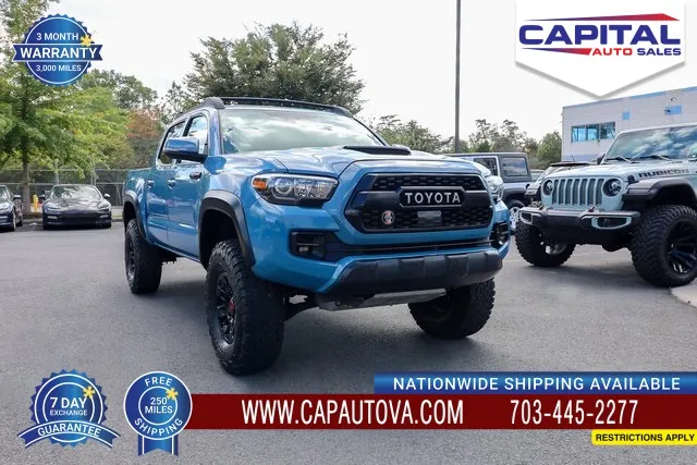 Blue 2018 Toyota Tacoma TRD Pro for sale in Chantilly, VA