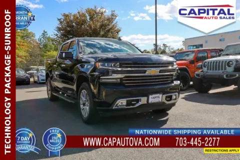 Black 2022 Chevrolet Silverado 1500 LTD High Country for sale in Chantilly, VA