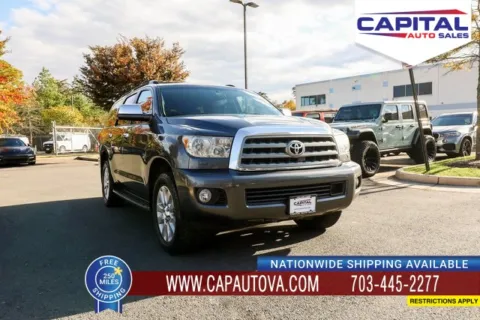 Gray 2016 Toyota Sequoia Platinum for sale in Chantilly, VA