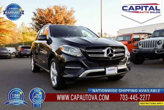 Black 2017 Mercedes-Benz GLE 350 for sale in Chantilly, VA