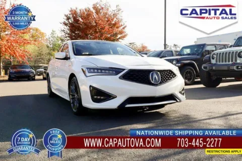 White 2019 Acura ILX Technology & A-Spec Packages for sale in Chantilly, VA