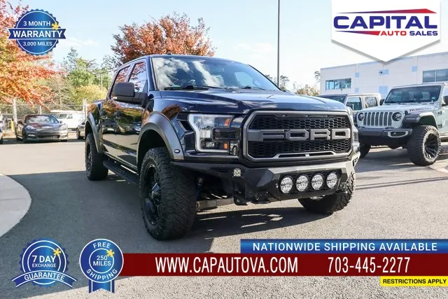 Black 2018 Ford F-150 Raptor for sale in Chantilly, VA