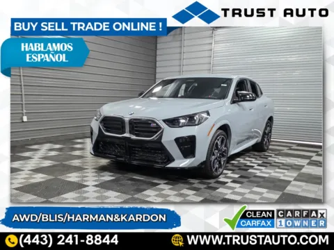 Gray 2024 BMW X2 M35i AWD Sport Crossover for sale in Sykesville, MD