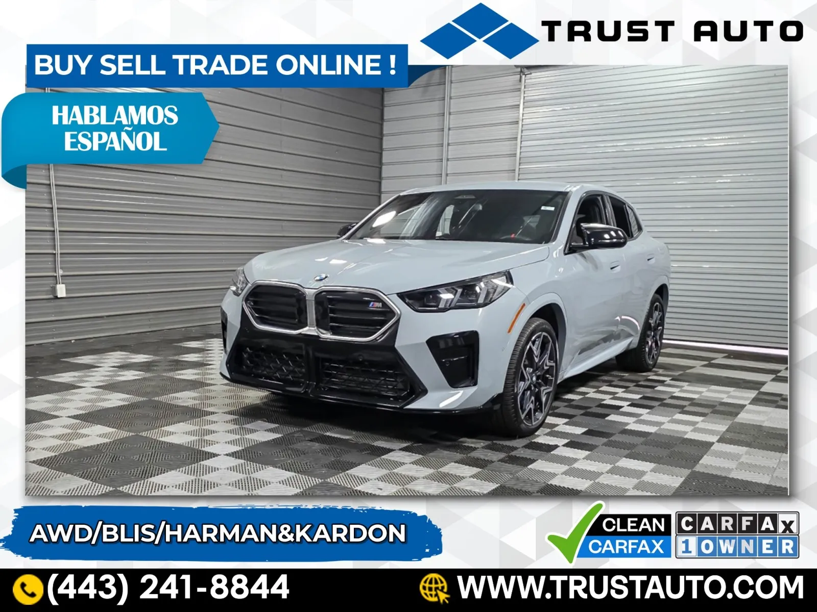 Gray 2024 BMW X2 M35i AWD Sport Crossover for sale in Sykesville, MD