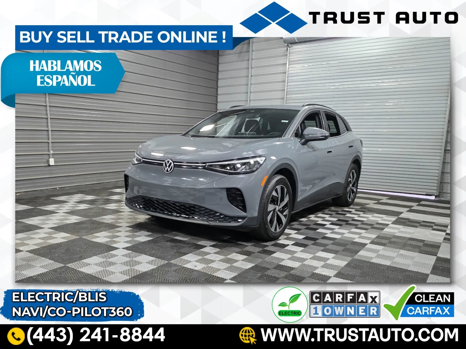 2023 Volkswagen ID.4 Standard Electric SUV for sale in Sykesville, MD