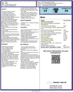 Photos of 2011 BMW 3 Series 335i Hard-Top Convertible Coupe w/Premium/Sport Pkgs for sale in Sykesville, MD at Trust Auto